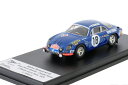 トロフュー 1/43 アルピーヌ ルノー A110 1300 #18 3位 ラリー モンテカルロ 1970 ジャン ピエール ニコラ / クロード ルール 15...