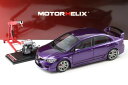 モーターヘリックス 1/18 ホンダ シビック タイプR FD2 後期型 ディープバイオレットパール エンジン付き 開閉Motorhelix 1:18 Honda Civic Type R FD2 Late Version Deep violet pear with engine