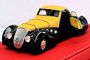 EVRAT 1/43 プジョー 402 ダールマット クーペ 1938 イエロー ブラックEVRAT 1:43 PEUGEOT 402 DARL MAT COUPE 1938 YELLOW BLACK
