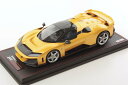 MRモデル 1/18 フェラーリ F80 2024 ジアッロトリストラート イエローメタリック ブラック ショーケース付き 99台限定MR-MODELS 1:1...
