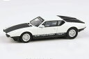パラゴンモデルズ 1/64 デ トマソ パンテーラ 左ハンドル 1972 ホワイト ブラックPARAGON MODELS 1:64 DE TOMASO PANTERA LHD 1972 WHITE BLACK