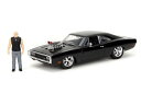 ジャダトイズ 1/24 ドムの ダッジ チャージャー R/T 1970 ワイルドスピード 2001 フィギュア付JadaToys 1:24 Dom's Dodge Charger R/T 1970 film Fast & Furious (2001) with figure