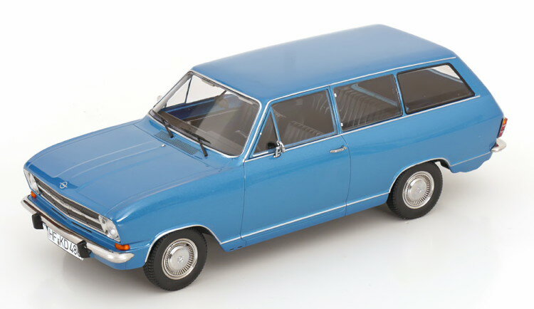 Touring 1/18 オペル カデット B カラバン 1972 ブルーメタリックTouring 1:18 Opel Kadett B Caravan 1972 bluemetallic