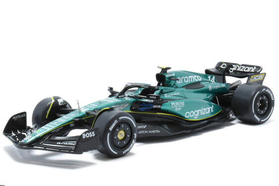 Aston Martin - Premium Collectibles 1/24 アストンマーティン AMR23 #14 フォーミュラ1 2023 フェルナンド アロンソPremium Collectibles 1:24 Aston Martin AMR23 N14 Formula 1 2023 Fernando Alonso