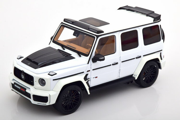 Almost Real 1/18 メルセデス ブラバス 800 ワイドスター ベース AMG G63 2020 ブルー 1000台限定 開閉Almost Real 1:18 Mercedes Brabus 800 Widestar based AMG G63 2020 blue Limited Edition 1000 pcs