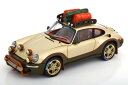 Almost Real 1/18 ポルシェ 911 ルーフ・ロデオ プロトタイプ 2020 ライトゴールド/ ダークグリーン 開閉 Almost Real 1:18 Porsche 911 Ruf Rodeo Prototyp 2020 lightgold darkgreen