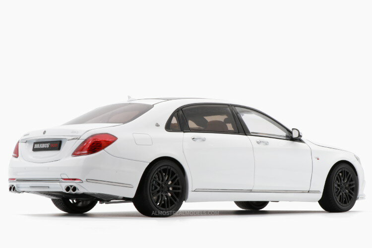 Almost Real 1/18 ブラバス 900 メルセデス・マイバッハ Sクラス ホワイト Brabus 900 Mercedes-Maybach S-Class White 2