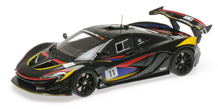 Almost Real 1/18 マクラーレン P1 GTR #11 ジェームス・ハント 40周年 アニバーサリー 1976 ブラック Almost Real 1:18 McLaren P1 GTR #11 James Hunt 40th Anniversary 1976 black