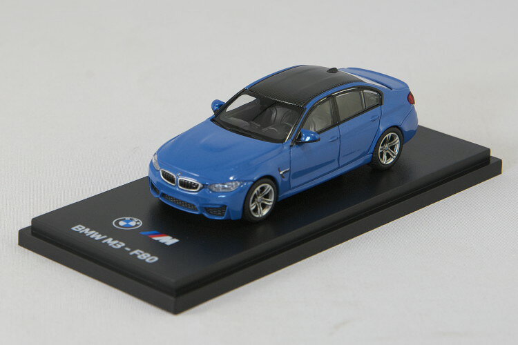 オールモストリアル 1/64 BMW M3 F80 ブルーAlmost Real 1:64 BMW M3 F80 Blue