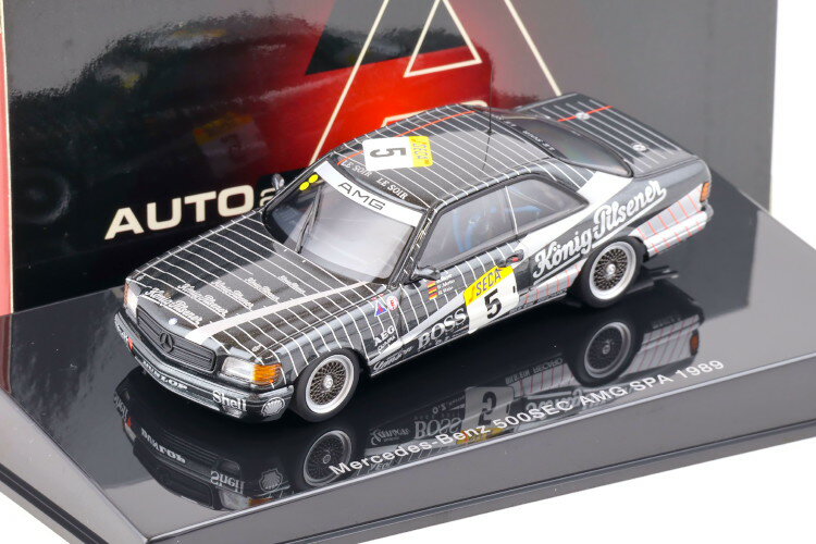 Reowide ǥ륫  SHOP㤨֥ȥ 1/43 륻ǥ٥ 500SEC/W126 AMG #5  1989 Konig PilsnerAUTOart 1:43 Mercedes Benz 500SEC/W126 AMG #5 SPA 1989 Konig PilsnerפβǤʤ14,800ߤˤʤޤ