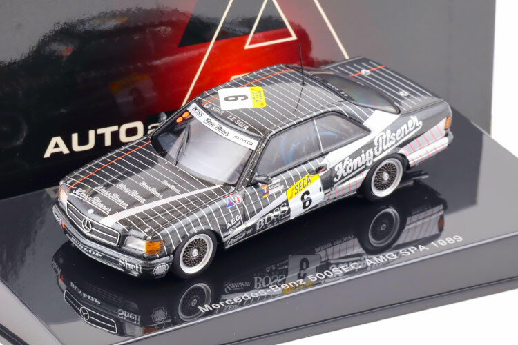Reowide ǥ륫  SHOP㤨֥ȥ 1/43 륻ǥ٥ 500SEC/W126 AMG #6  1989 Konig PilsnerAUTOart 1:43 Mercedes Benz 500SEC/W126 AMG #6 SPA 1989 Konig PilsnerפβǤʤ14,800ߤˤʤޤ