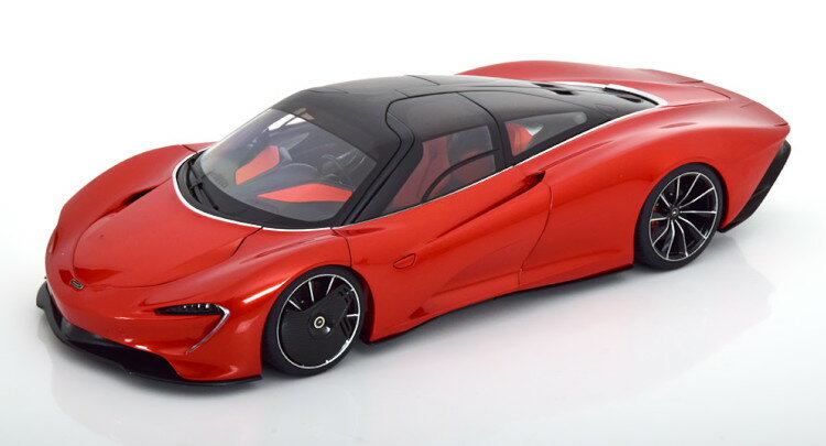 MacLaren - オートアート 1/18 マクラーレン スピードテール 2020 オレンジメタリック 開閉AUTOart 1:18 McLaren Speedtail 2020 orange-metallic