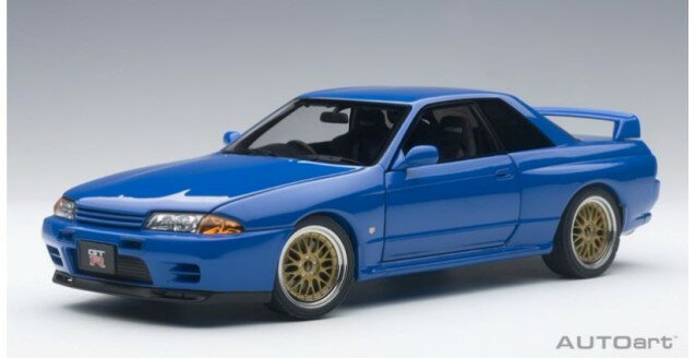 I[gA[g 1/18 Y XJCC GT-RiR32jV-SPEC 2 u[AUTOart 1:18 Nissan SKYLINE GT-RiR32jV-SPEC II blue