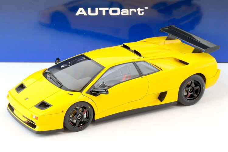 オートアート 1/18 ランボルギーニ ディアブロ SV-R スーパーフライイエロー 開閉Autoart 1:18 Lamborghini Diablo SV-R SUPERFLY YELLOW
