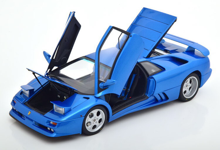 オートアート 1/18 ランボルギーニ ディアブロ SE30 1993 ブルーメタリック 開閉AUTOart 1:18 Lamborghini Diablo SE30 1993 bluemetallic