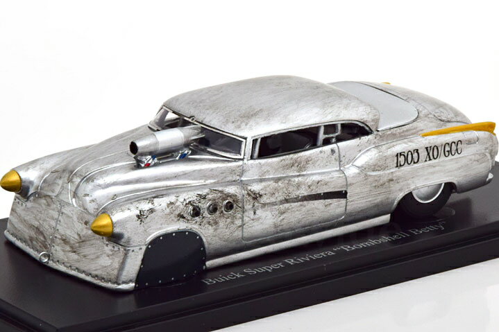 autocult 1/43 ビュイック スーパー リヴィエラ Bombshell Betty 1952 シルバー 333台限定 autocult 1:43 Buick Super Riviera Bombshell Betty 1952 silver Limited Edition 333 pcs