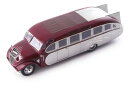 オートカルト 1/43 オペル ブリッツ ルードヴィヒ エアロ 1934 ダークレッド/シルバー 333台限定autocult 1:43 Opel Blitz ...