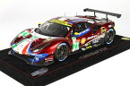 BBR 1/18 フェラーリ 488 GTE AFコルセ CAR No 71 レッド BBR 1:18 Ferrari 488 GTE TEAM AF CORSE CAR NO 71 RED