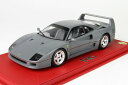 BBR 1/18 フェラーリ F40 1987 パーソナル CR ブルネイスルターン ショーケース付属 マットグレー 200台限定 BBR 1:18 Ferrari F40 1987 PERSONAL CR SULTAN OF BRUNEI WITH SHOWCASE MATT GREY LIMITED 200 ITEMS