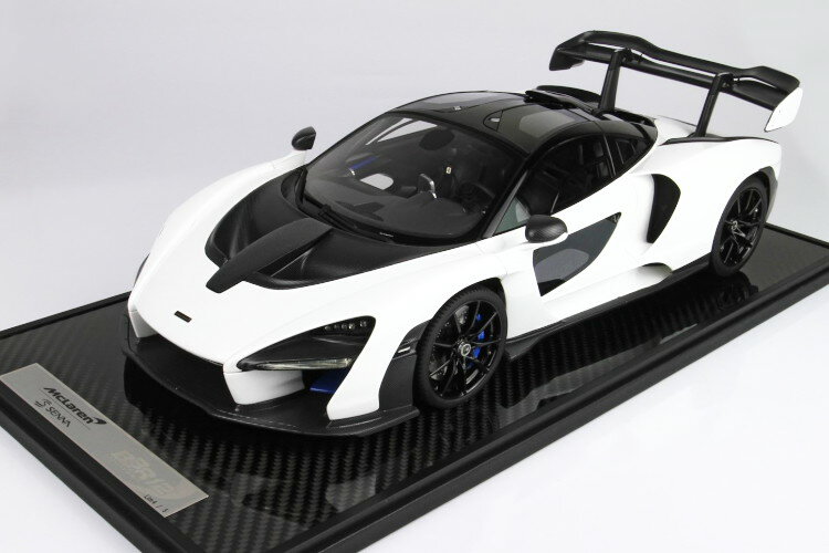 BBR 1/12 マクラーレン セナ ピュアホワイト 2018 5台限定 BBR 1:12 McLaren Senna Pure White 2018 Limited Edition 5 pcs