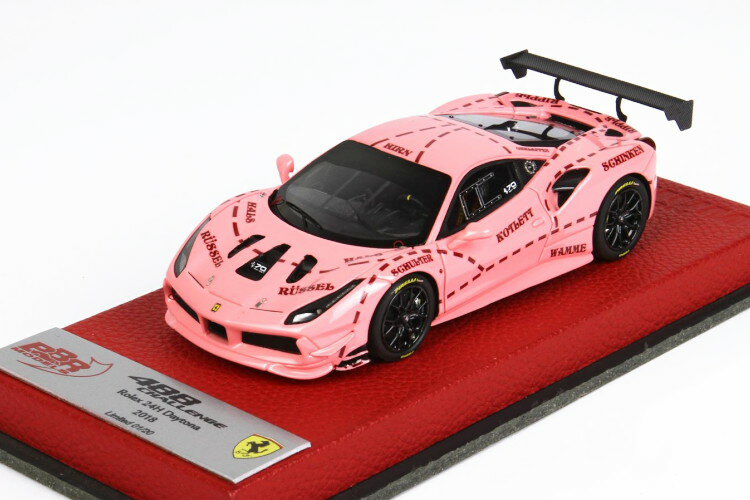 BBR Premium 1/43 tF[ 488 `W bNX 24 fCgi2018 20 BBR 1:43 Ferrari 488 Challenge Rolex 24H Daytona 2018