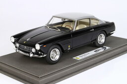 BBR 1/18 フェラーリ 250 GTE 2+2 I シリーズ 1961 ブラック メタリックグレールーフ BBR 1:18 Ferrari 250 GTE 2+2 I Series 1961 Black With Metallic Grey Roof