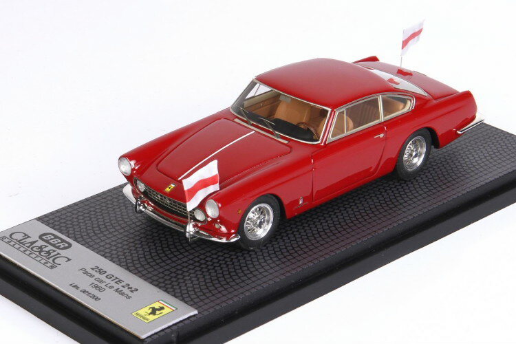 BBR 1/43 tF[ 250 GT 2+2 y[XJ[ } 1960 200 BBR 1:43 Ferrari 250 GT 2+2 PACE CAR Le Mans 1960 Limited Edition 200pcs.