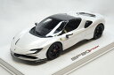 BBR 1/18 フェラーリ SF90 スパイダー クローズ ルーフ ホワイト カーボンファイバールーフ ホワイトデラックス レザーベース 20台限定BBR 1...