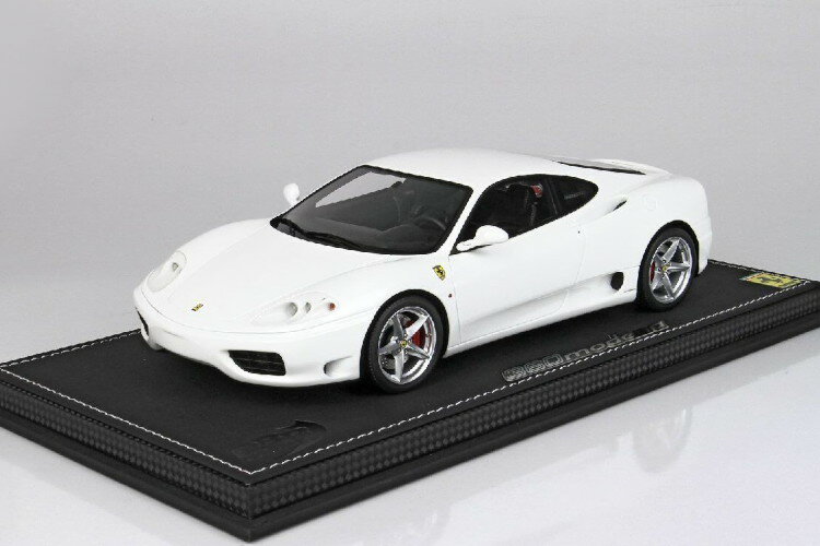 BBR 1/18 tF[ 360 fi 1999 F1 MA {bNX zCg 84 BBR 1:18 Ferrari 360 Modena 1999 F1 Gear BOX white Limited Edition 84 pcs