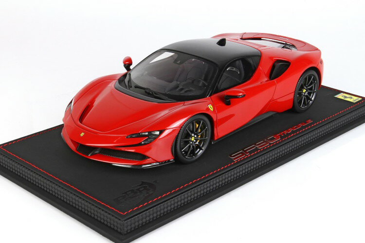 BBR 1/18 フェラーリ SF90 ストラダーレ ロッソコルサ 322 210台限定BBR 1:18 Ferrari SF90 Stradale Rosso Corsa 322 Limited Edition 210pcs.