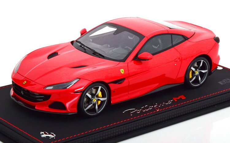 BBR 1/18 tF[ |gtB[m M 2020 bh 99BBR 1:18 Ferrari Portofino M roof closed 2020 red Limited Edition 99 pcs