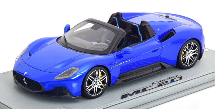 BBR 1/18 マセラティ MC20 シエロ ロードスター 2022 ブルーメタリック 66台限定BBR 1:18 MASERATI MC20 Cielo Roadster 2022 bluemetallic Limited Edition 66 pcs