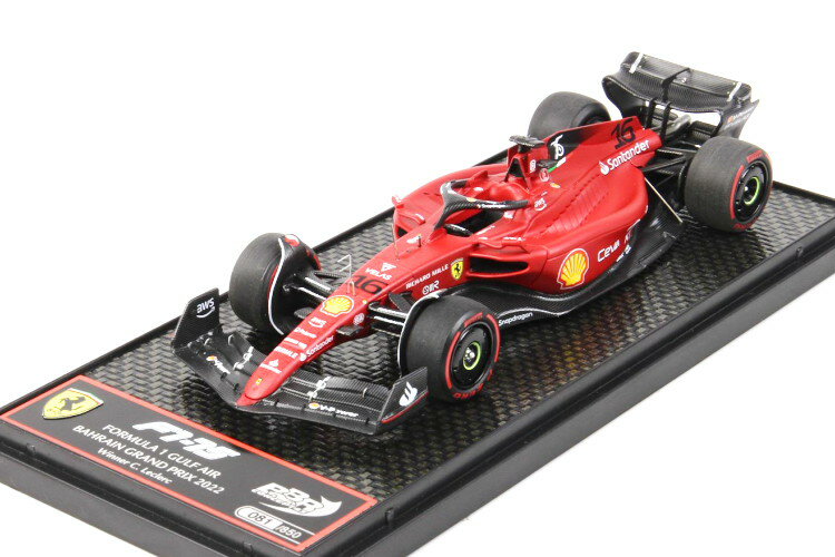 BBR 1/43 ե顼 F1-75 С졼GP 2022 ͥ Charles Leclerc 850BBR 1:43 Ferrari F1-75 BAHRAIN G.P 2022 Winner Charles Leclerc Limited Edition 850 pcs