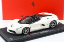 BBR 1/18 フェラーリ ラ フェラーリ アペルタ メタリックイタリアンホワイト ディスプレイ付き 48台限定 開閉BBR 1:18 Ferrari LaFerrari Aperta metallic Italian white with display Limited 48 pcs