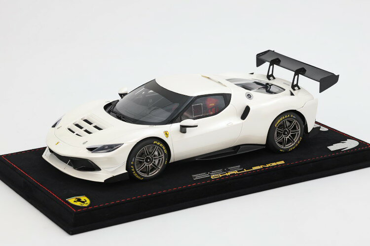 Other - BBRモデル 1/18 フェラーリ 296 チャレンジ フジホワイトBBR MODELS 1:18 Ferrari 296 Challenge Fuji White