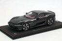 BBRモデル 1/18 フェラーリ 12チリンドリ クーペ V12 830cv 2024 ネロ プロサングエ ブラック ショーケース付 48台限定BBR-MOD...