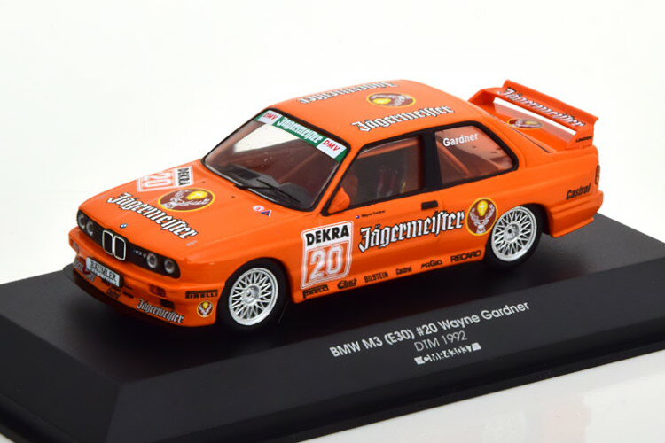 CMR 1/43 BMW M3 E30 G{[V No.20 DTM K[hi[ 1992 CG[K[}CX^[ CMR 1:43 BMW M3 E30 Evolution No 20 DTM 1992 Jaegermeister Gardner