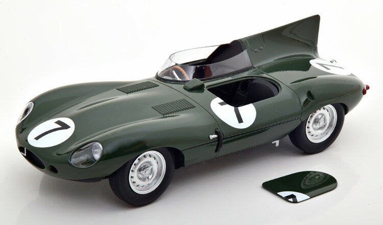 CMR 1/18 WK[ D^Cv Om[Y #7 24ԃE} 1955 g n~gCMR 1:18 Jaguar D-Type Longnose No 7 24h Le Mans 1955 Rolt Hamilton exklusiv f?r Modelissimo