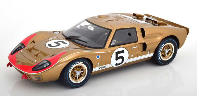 CMR 1/12 フォード GT40 MK2 #5 ル・マン24時間 1966 CMR 1:12 Ford GT40 MK II No.5, 24h Le Mans 1966 Bucknum/Hutcherson