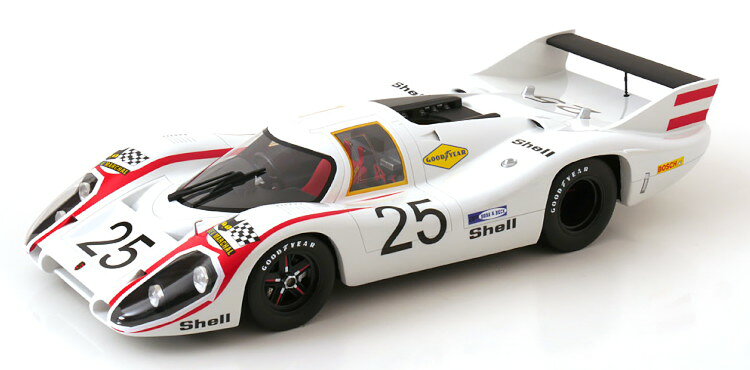 CMR 1/12 ポルシェ 917 LH #25 ポールポジション ル・マン24時間 1970 アーレンス/エルフォード エクスクルーシブ フュア モデリッシモCMR 1:12 Porsche 917 LH N25 Pole Position 24h Le Mans 1970 Ahrens/Elfort exklusiv für Modelissimo