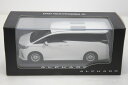 トヨタ特注 1/30 トヨタ アルファード プラチナホワイトパールマイカ カラーサンプル ミニカー TOYOTA ALPHARD 1/18 1/43