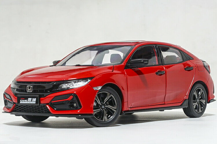 ホンダ特注 1/18 ホンダ シビック ハッチバック 2020 FK7 レッド Honda 2020 Civic Hatchback