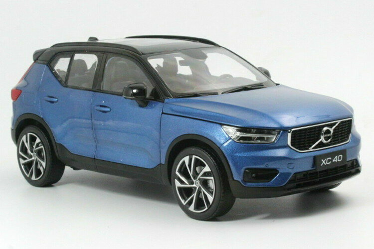 ボルボ特注 Paudi model 1/18 ボルボ Volvo XC40 R-DESIGN ブルー