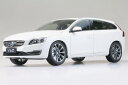 VOLVO特注 1/18 ボルボ V60 SUV ダイキャストホワイト Volvo 開閉