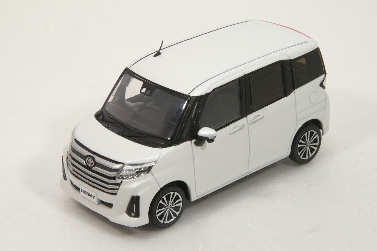 トヨタ特注 1/30 トヨタ ルーミー パールホワイト3 カラーサンプル ミニカー TOYOTA ROOMY 1/18 1/43