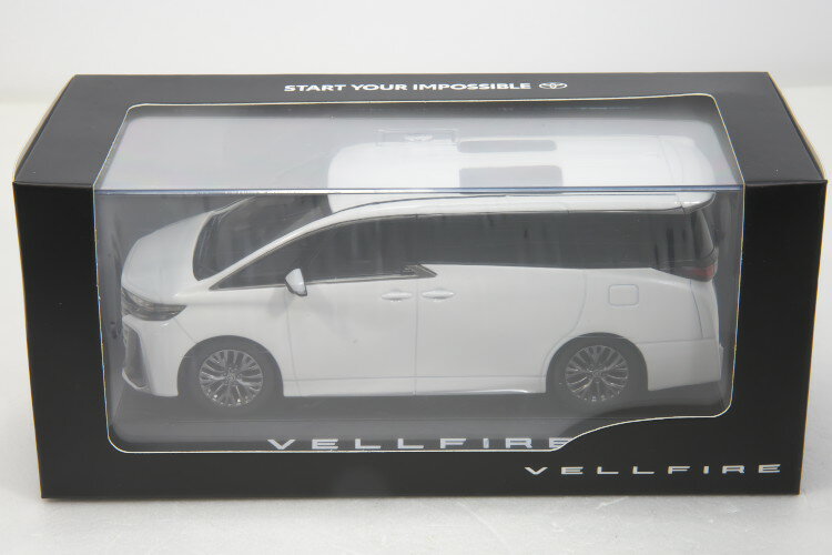 トヨタ特注 1/30 トヨタ ヴェルファイア プラチナホワイトパールマイカ カラーサンプル ミニカー TOYOTA VELLFIRE 1/18 1/43