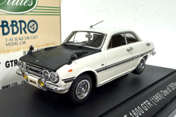 エブロ 1/43 いすゞ ベレット 1600 GTR 1969 ホワイトEbbro 1:43 Isuzu Berletto 1600 GTR 1969 White