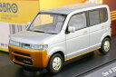 エブロ 1/43 ホンダ ザッツ 2002 ダイキャストモデルカー シルバー / オレンジEbbro 1:43 Honda That's 2002 Die Cast Model Car Silver/Orange