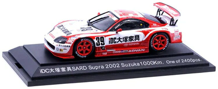 乐天商城 - エブロ 1/43 2002 鈴鹿 1000 Km iDC 大塚家具 SARD スープラ ホワイト レッドEBBRO 1:43 2002 SUZUKA 1000 Km iDC 大塚家具 SARD SUPRA WHITE RED
