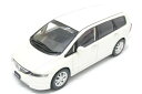 ＜中古品＞エブロ 1/43 ホンダ オデッセイ プレミアムホワイト EBBRO 1:43 HONDA Odyssey Premium White